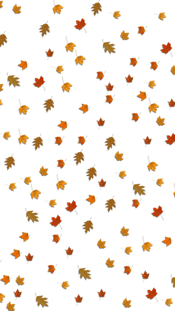 leaves in white background wallpaper for phone