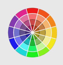hex color wheel