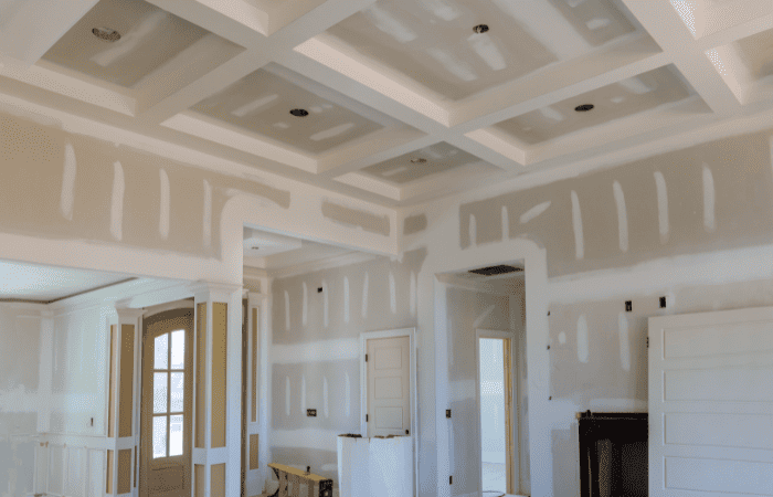 can you renovate a house you are renting a living room with sheetrock and ready for paint
