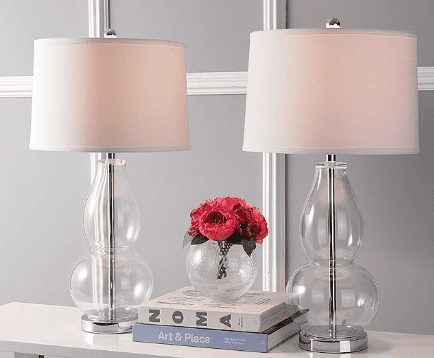 lamp shade for a more luxurious look