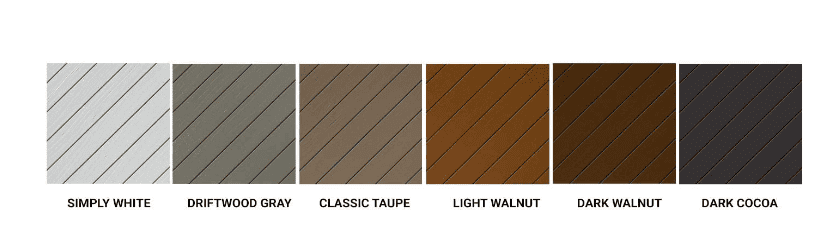 different types of stain ideas for wood deck