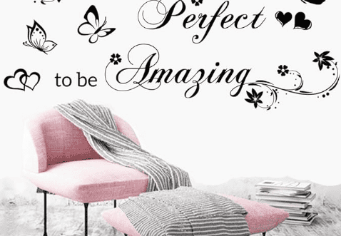 word art peel and stick wall decals